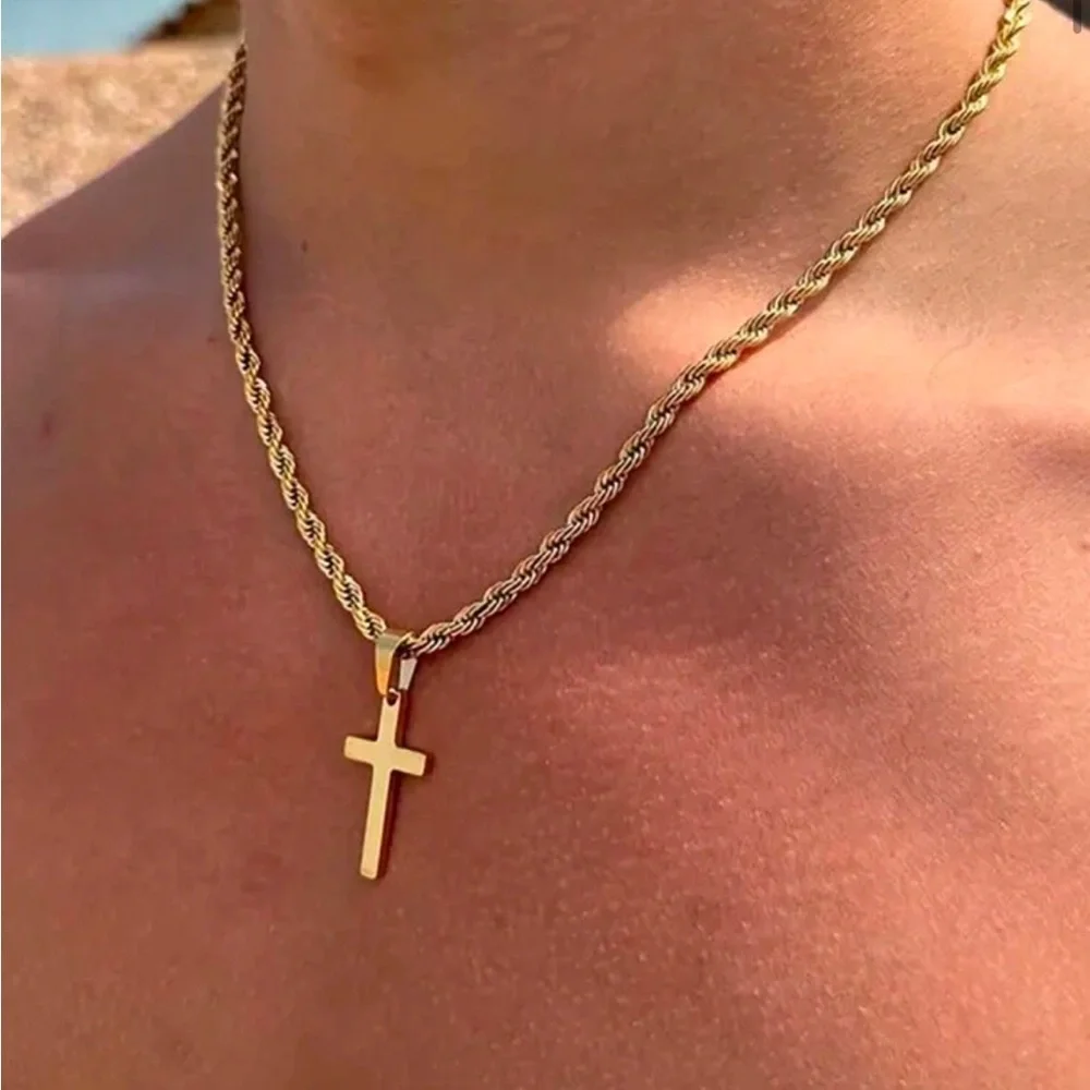 Winners Choice Stainless Steel Cross Pendant NEW (1)